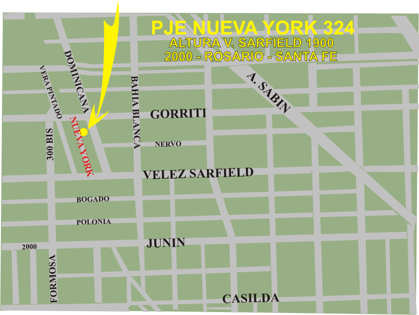 Mapa Ubicación Metalúrgica Carriego